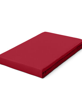 Schlafgut Pure Jersey Hoeslaken M - 120x200 - 130x220 285 Red Deep