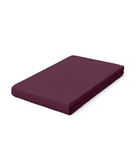 Schlafgut Pure Jersey Hoeslaken L - 140x200 - 160x220 542 Purple Deep