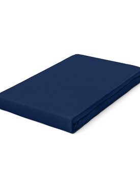 Schlafgut Pure Jersey Hoeslaken M - 120x200 - 130x220 570 Blue Deep