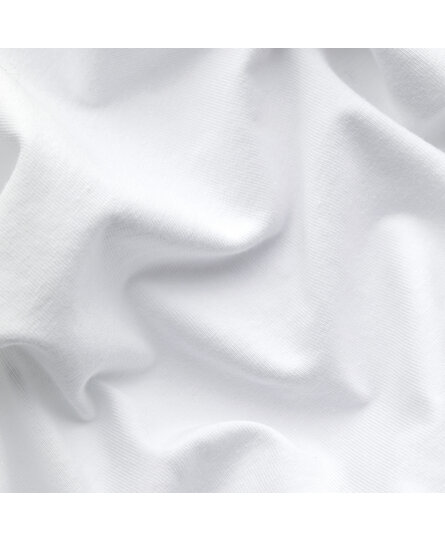 Schlafgut Pure Jersey Topper Hoeslaken XL - 180x200 - 200x220 101 Full-White