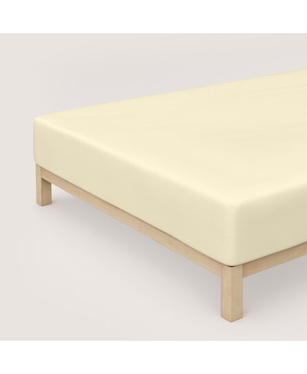 Schlafgut Pure Jersey Boxspring Hoeslaken L - 140x200 - 160x220 132 Yellow Light