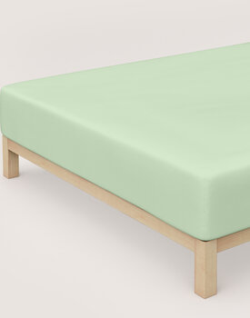 Schlafgut Pure Jersey Boxspring Hoeslaken S - 90x190 - 100x220 643 Green Light