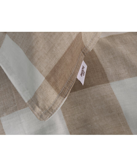 Zo! Home Quattro di Lino Dekbedovertrek 240x200/220 Sandy Beige