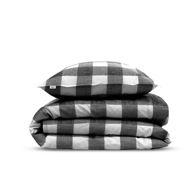 Zo! Home Quattro di Lino Dekbedovertrek 200x200/220 Dark Grey Zo! Home Quattro di Lino Dekbedovertrek 200x200/220 Dark Grey