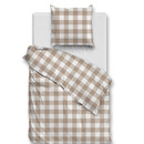 Zo! Home Zo! Home Quattro di Lino Dekbedovertrek 200x200/220 Sandy Beige