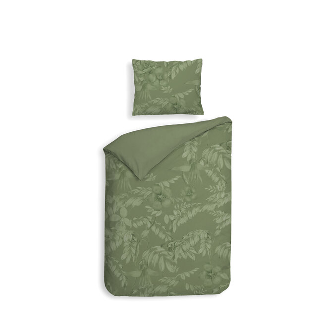 Heckett & Lane Jean Dekbedovertrek 200x200/220 Green Heckett & Lane Jean Dekbedovertrek 200x200/220 Green