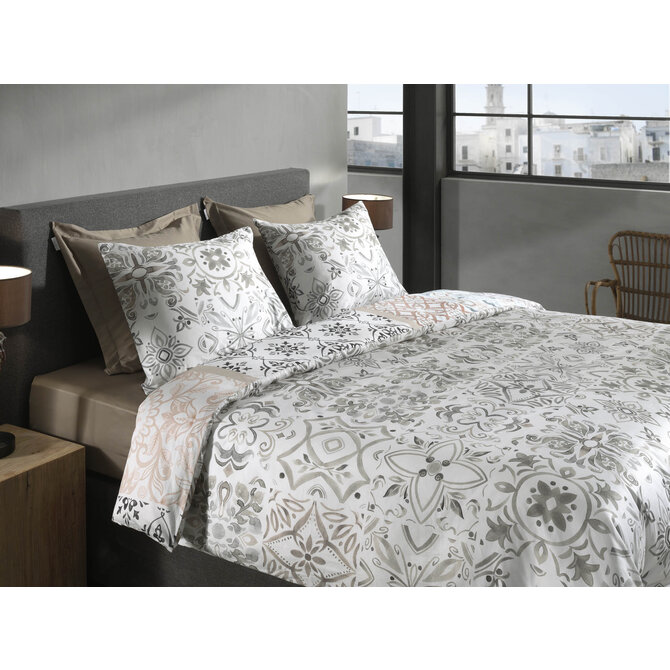 Heckett & Lane Lydie Dekbedovertrek 200x200/220 Multi Heckett & Lane Lydie Dekbedovertrek 200x200/220 Multi