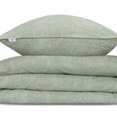 Zo! Home Zo! Home Paisley di Lino Dekbedovertrek 140x200/220 Moss Green