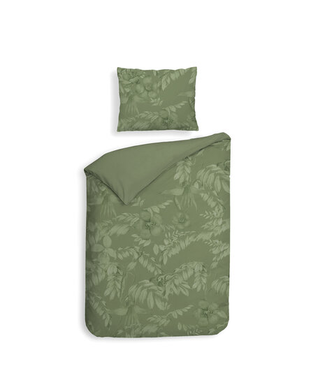 Heckett & Lane Jean Dekbedovertrek 240x200/220 Green