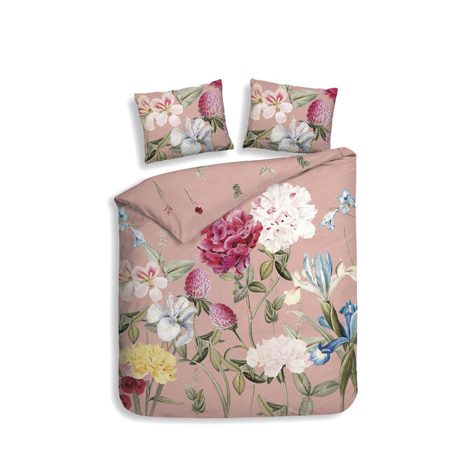 Heckett & Lane Flores Dekbedovertrek 200x200/220 Pink Heckett & Lane Flores Dekbedovertrek 200x200/220 Pink
