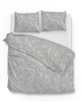 Zo! Home Paisley di Lino Dekbedovertrek 240x200/220 Dove Grey