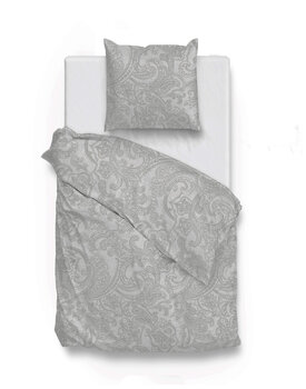 Zo! Home Paisley di Lino Dekbedovertrek 240x200/220 Dove Grey