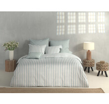 Zo! Home Banda di Lino Dekbedovertrek 240x200/220 Mint Green