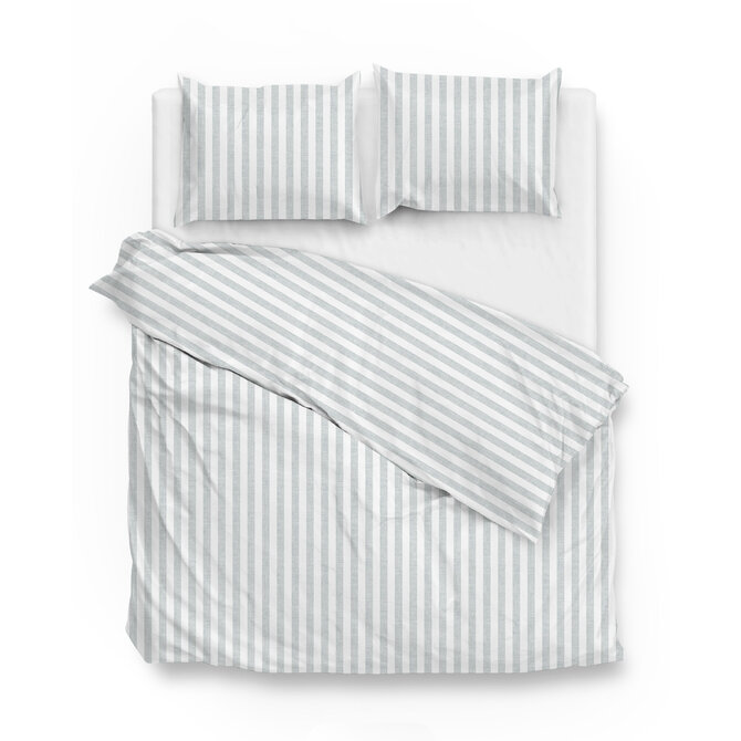 Zo! Home Banda di Lino Dekbedovertrek 240x200/220 Mint Green