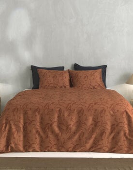 Zo Home Fiori di Satinado Dekbedovertrek 140x200/220 Copper Orange