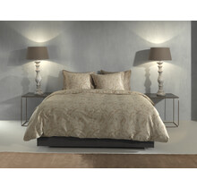 Zo! Home Fiori di Satinado Dekbedovertrek 200x200/220 Forest Sand