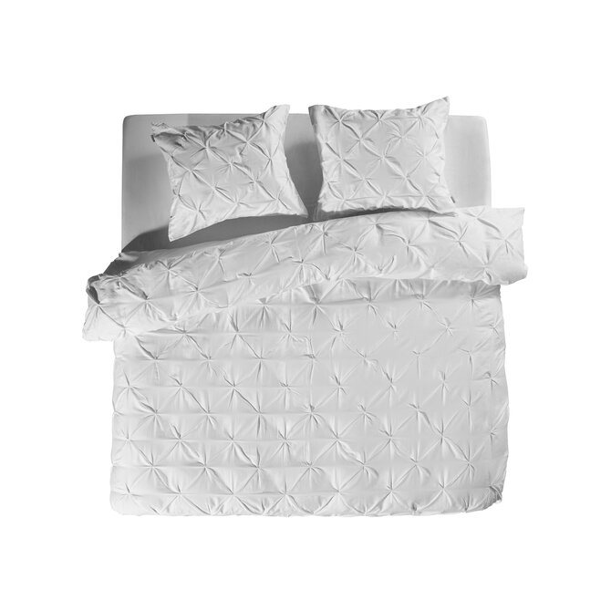 Yellow Nova Dekbedovertrek 140x200/220 White Yellow Nova Dekbedovertrek 140x200/220 White