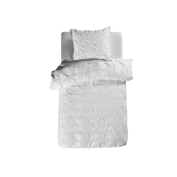 Yellow Nova Dekbedovertrek 140x200/220 White Yellow Nova Dekbedovertrek 140x200/220 White