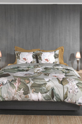 Heckett & Lane Botanico Dekbedovertrek 200x200/220 Green