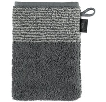 Cawo Two-Tone Washandje Leisteen 16x22