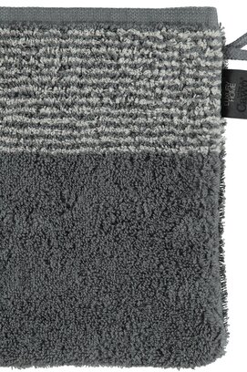 Cawo Two-Tone Washandje Leisteen 16x22
