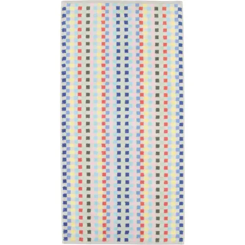 Cawö Cawo Campina Karo Douchelaken 70x140 multicolor afbeelding