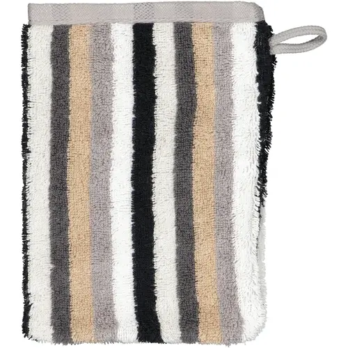 Cawö Cawo Shades Streifen Washandje 16x22 stein afbeelding