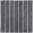 Cawö CAWÖ Home Keerbare  Badmat Balance Gestreept 1008 73 anthrazit 60x60