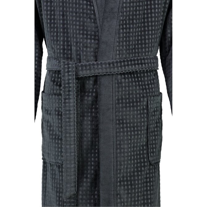 Cawo Heren Badjas 3714 - Anthrazit 56