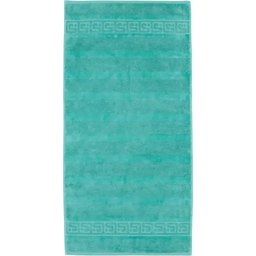Cawö Cawo Noblesse Uni Handdoek 50x100 smaragd afbeelding
