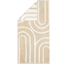 Cawo Gallery circle Douchelaken 70x140 natur