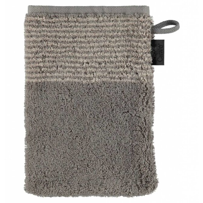 Cawo Two-Tone Washandje Grafiet 16x22 Cawo Two-Tone Washandje Grafiet 16x22