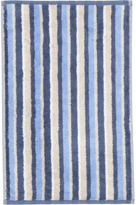 Cawo Breeze Streifen Gastendoekje 30x50 sky