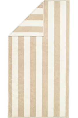 Cawo Gallery stripes Douchelaken 70x140 natur