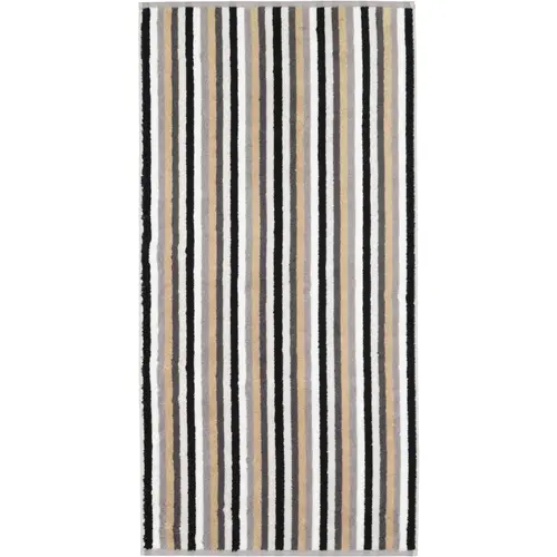 Cawö Cawo Shades Streifen Gastendoekje 30x50 stein afbeelding