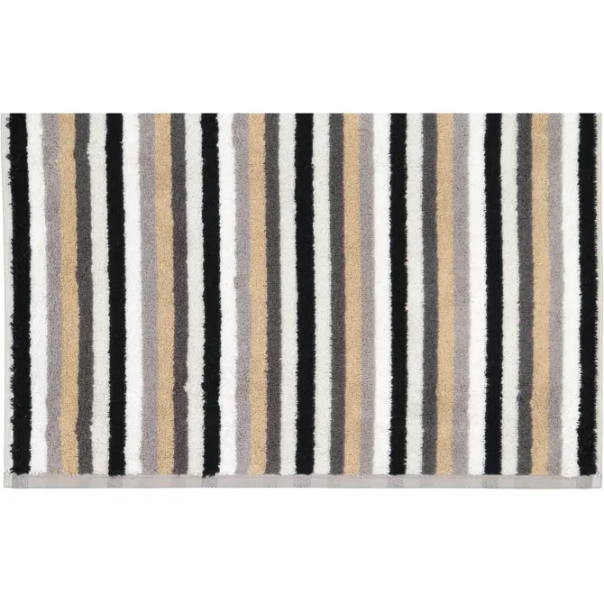 Cawo Shades Streifen Gastendoekje 30x50 stein