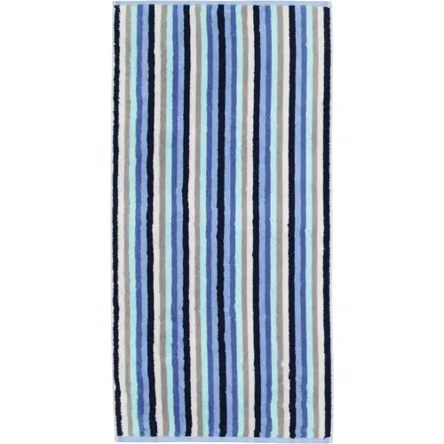 Cawö Cawo Shades Streifen Gastendoekje 30x50 aqua afbeelding