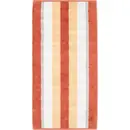 Cawö Cawo Noblesse Stripes  Handdoek 50x100 brick