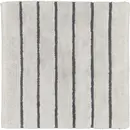 Cawö CAWÖ Home Keerbare  Badmat Balance Gestreept 1008 77 platin 60x60