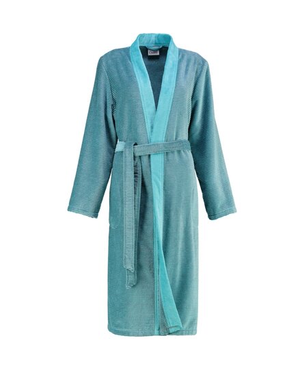 Cawo 6431 Velours Dames Badjas Kimono Turkis 46