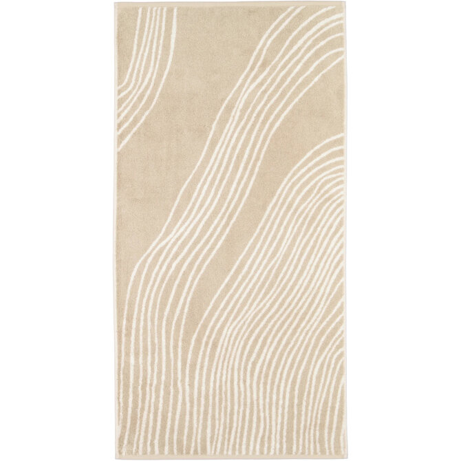 Cawo Gallery flow Handdoek 50x100 natur