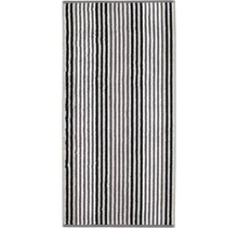 Cawo Delight Streifen Douchelaken 70x140 platin