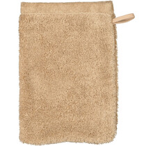 Cawo Lifestyle Uni Washandje 16x22 caramel