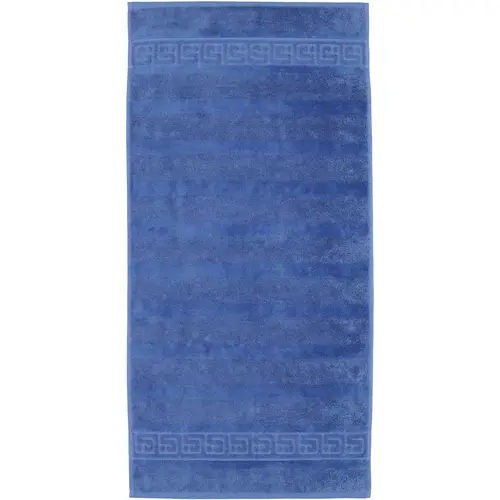 Cawö Cawo Noblesse Uni Handdoek 50x100 saphir afbeelding