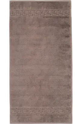Cawo Noblesse Uni Handdoek 50x100 walnuss