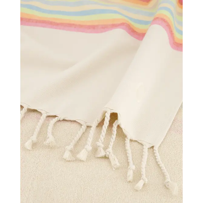 Cawo Lifestyle Hamam Streifen Strandlaken 90x180 multicolor