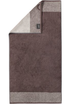 Cawo Two-Tone Handdoek Pepper 50x100