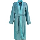 Cawö Cawo 6431 Velours Dames Badjas Kimono Turkis 38