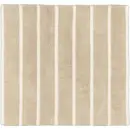 Cawö CAWÖ Home Keerbare  Badmat Balance Gestreept 1008 33 natur 60x60