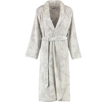 Cawo Badjas 4420 Velours met Sjaalkraag Silber 40